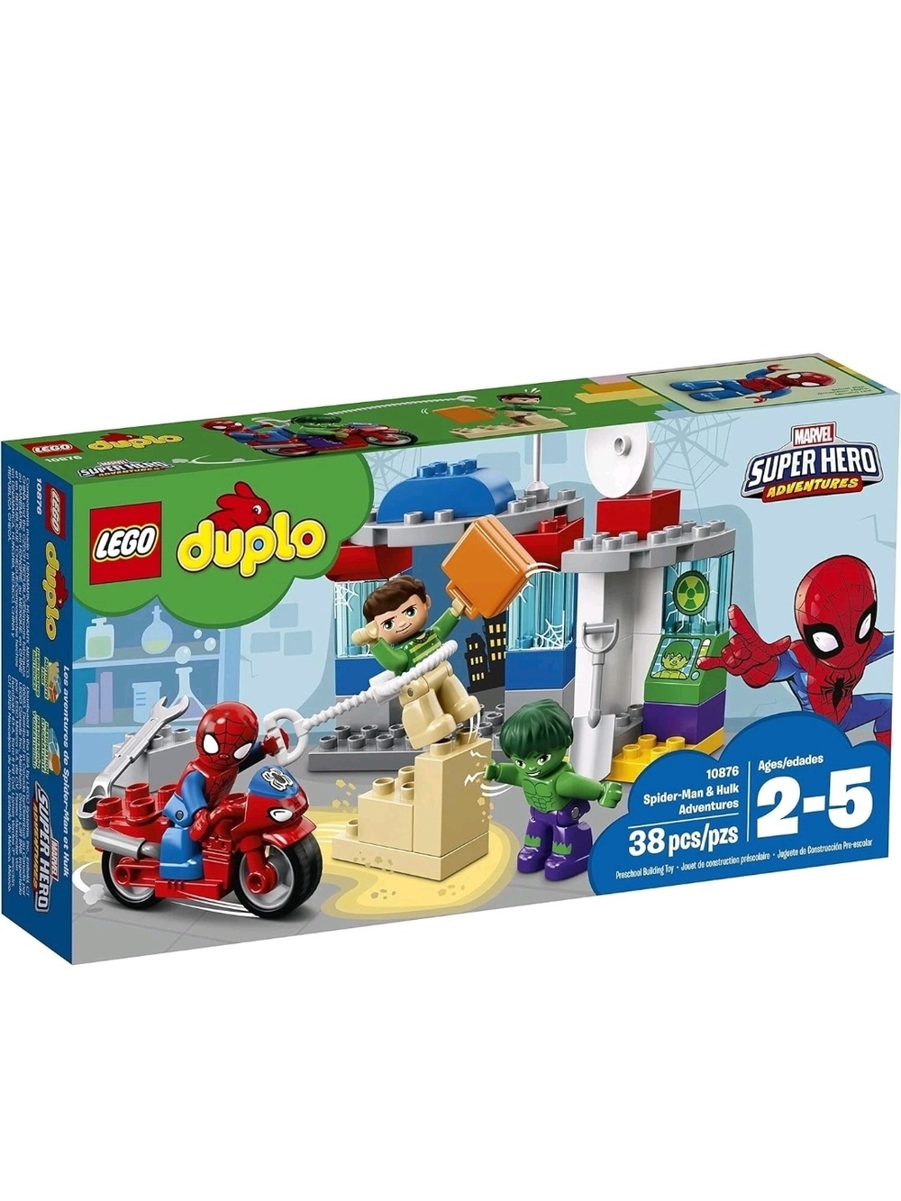 Lego Duplo Marvel Spider-Man & Hulk Playset